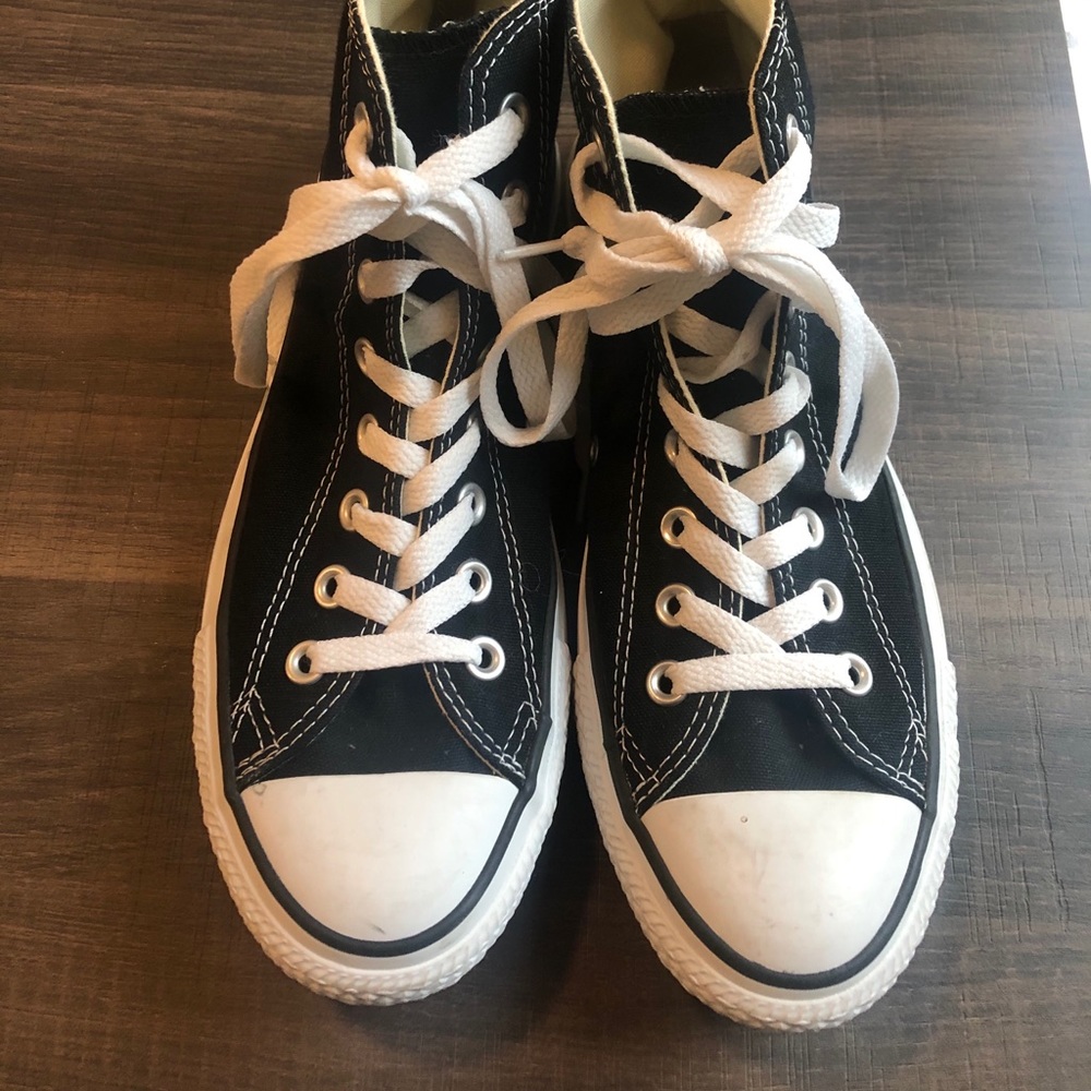 High Top Black Converse